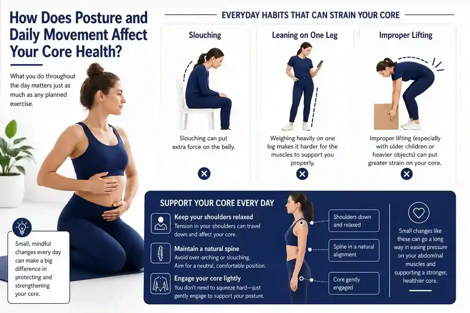 How Does Posture and Daily Movement Affect Your Core Health Harlow?
